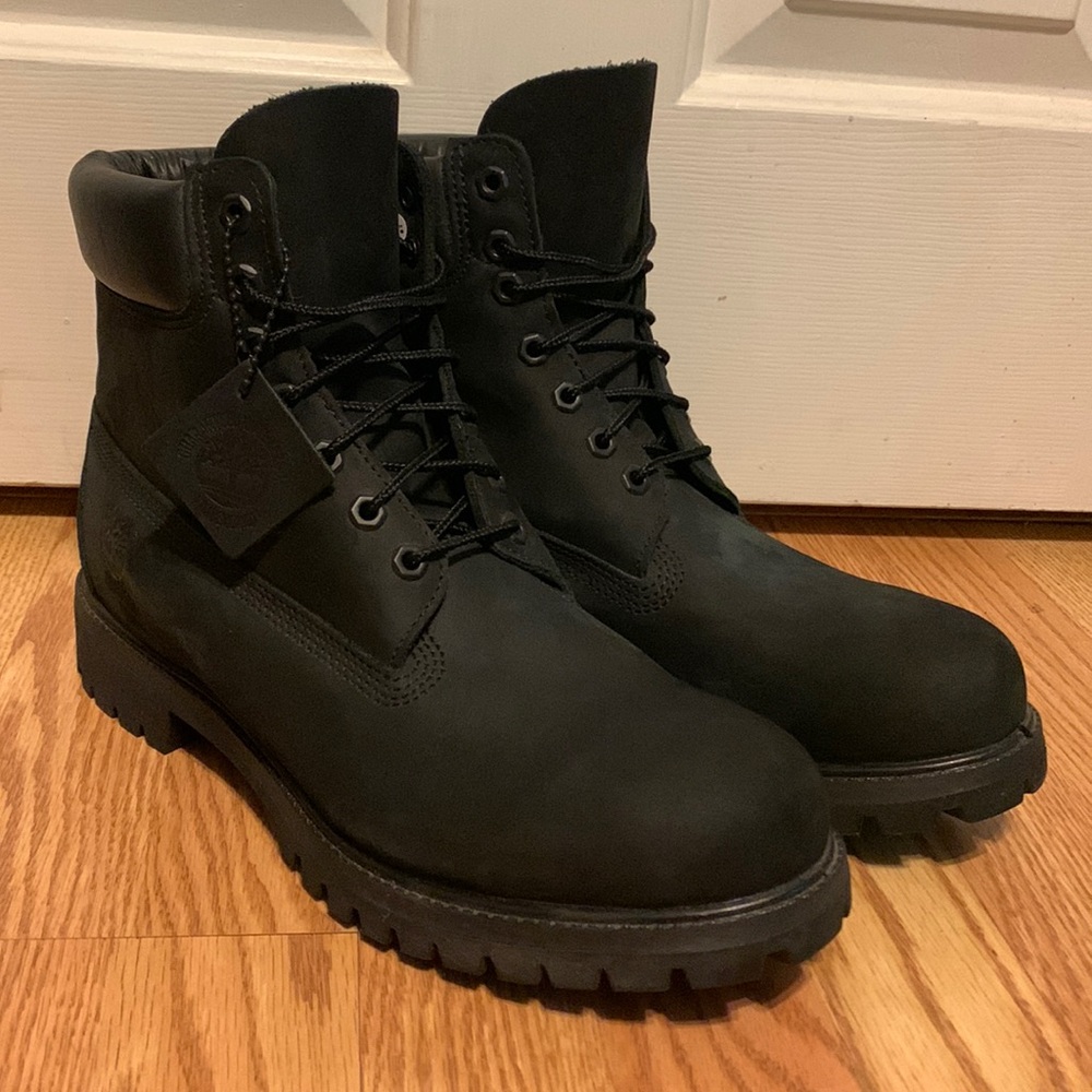 Timberland 6-Inch Premium Waterproof boots (Black)